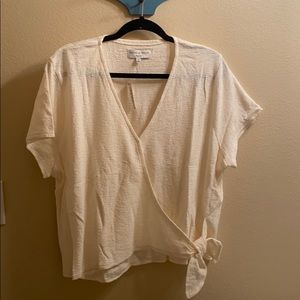 NWT Size 2X Madewell Side Tie Top